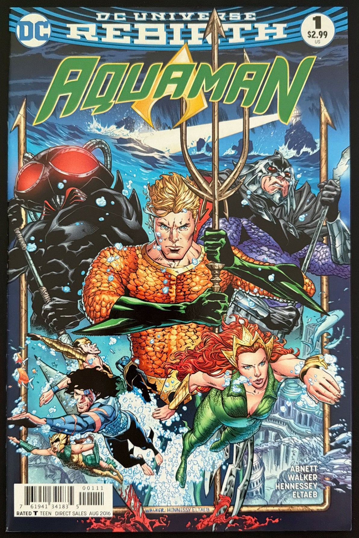 Aquaman Vol. 8 #1 (2016)  