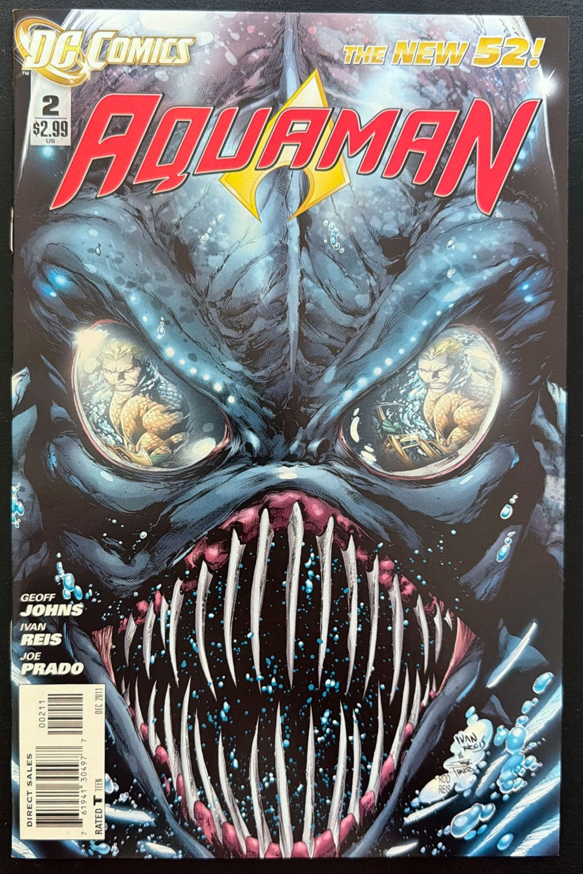 Aquaman Vol. 7 #2 (2011)  - 1st appearance of Trench King