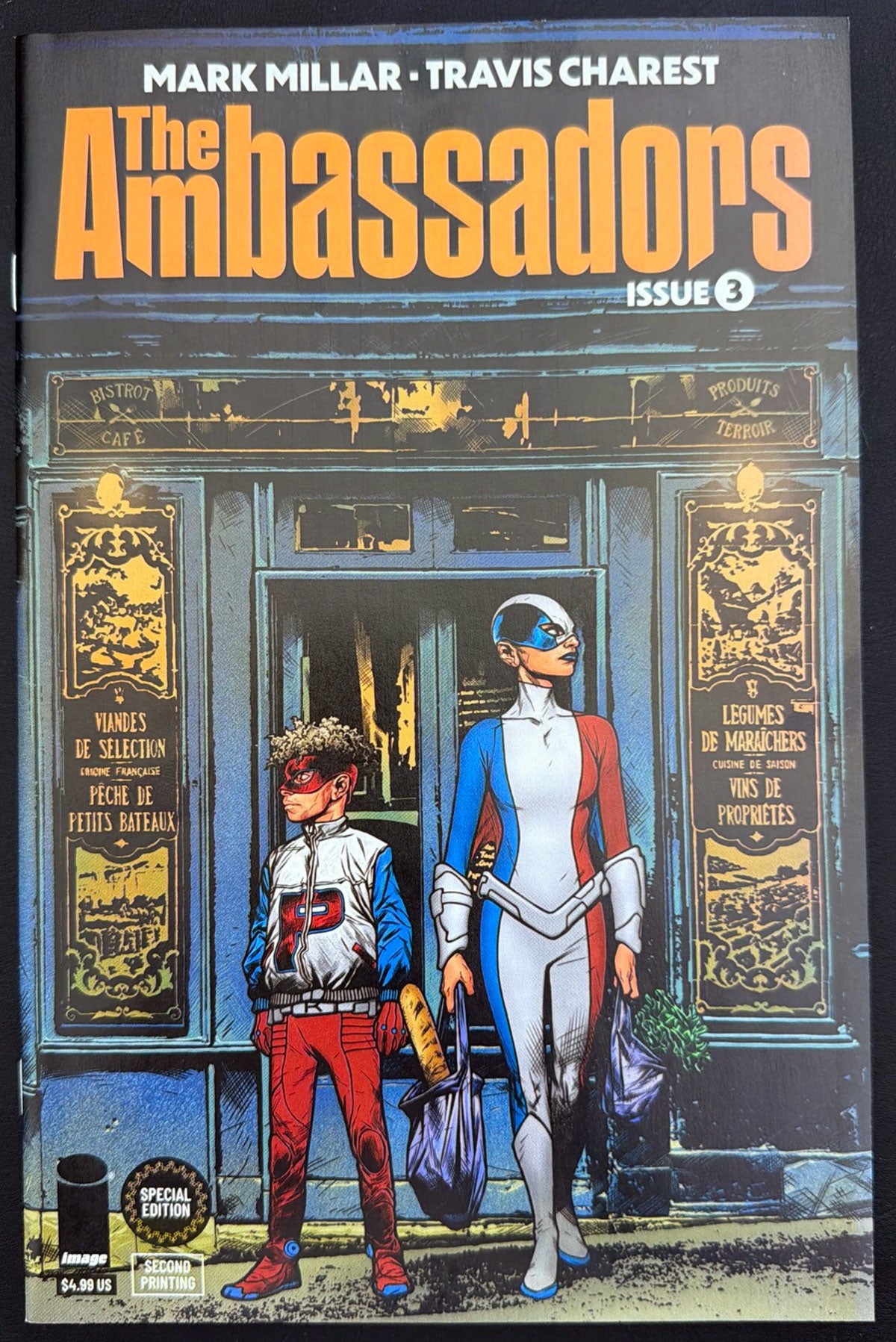 The Ambassadors Vol. 1 #3 (2023) - 2nd print variant 