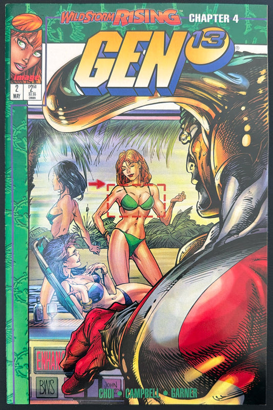 Gen 13 Vol. 2 #2 (1995) - Cover B variant 