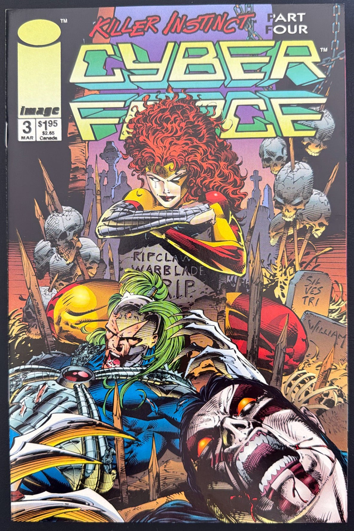 Cyberforce Vol. 2 #3 (1994)  