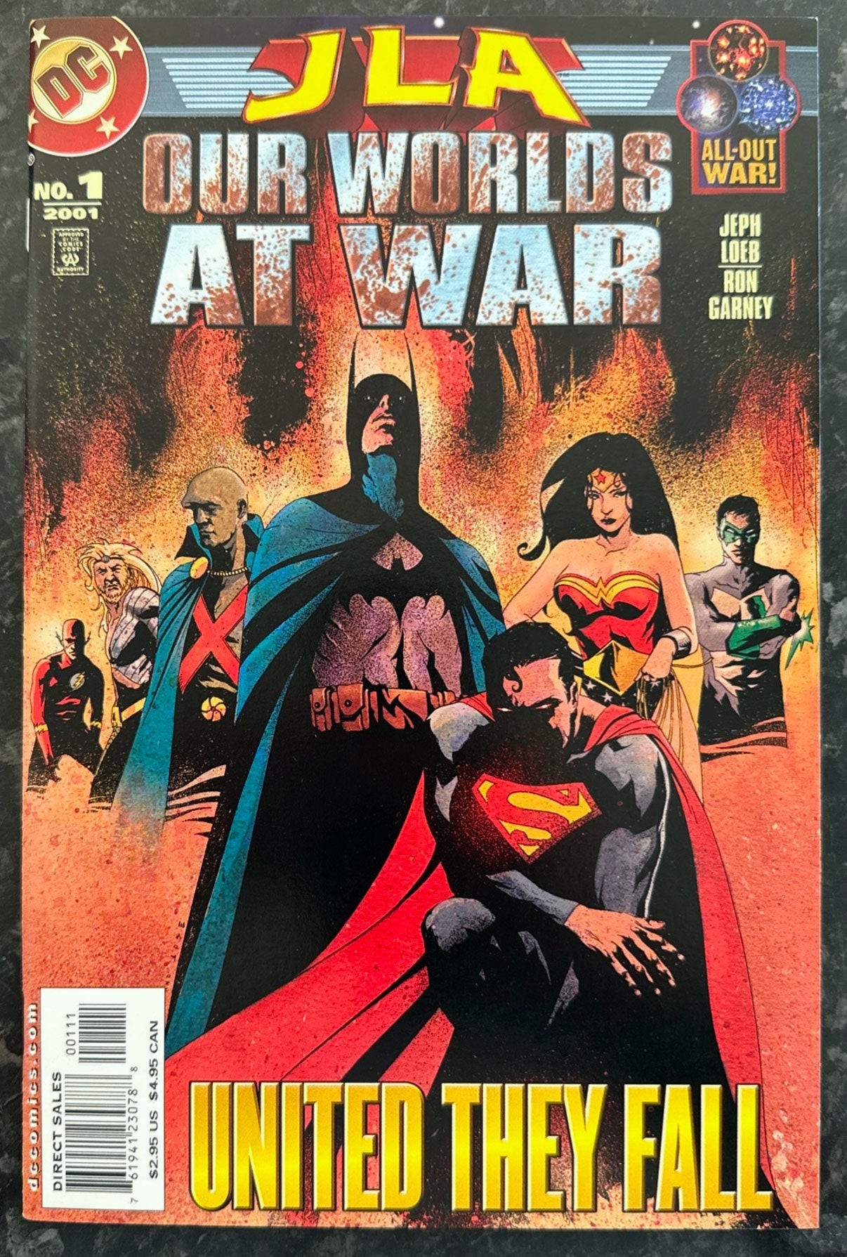 JLA: Our Worlds at War Vol. 1 #1 (2001) 
