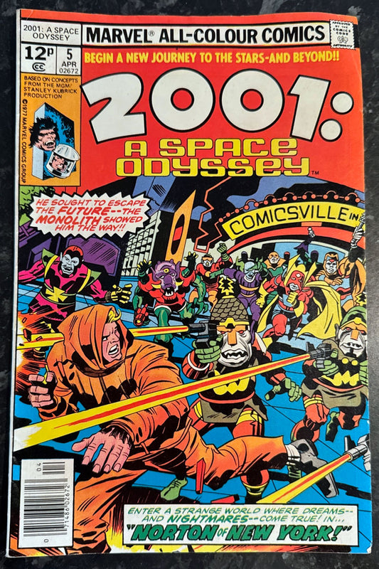 2001, A Space Odyssey Vol. 1 #5 (1977) 