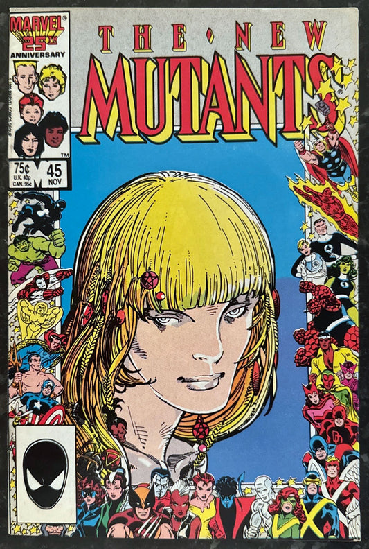 New Mutants Vol. 1 #45 (1986) 
