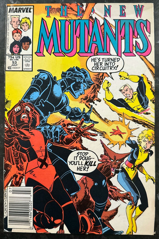 New Mutants Vol. 1 #53 (1987) 
