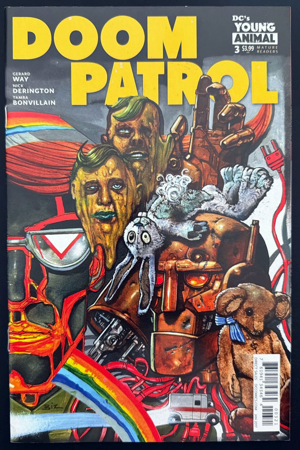 Doom Patrol Vol. 6 #3 (2017) - Simon Bisley variant 