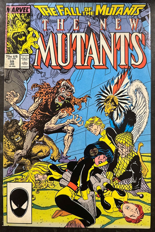 New Mutants Vol. 1 #59 (1988) 