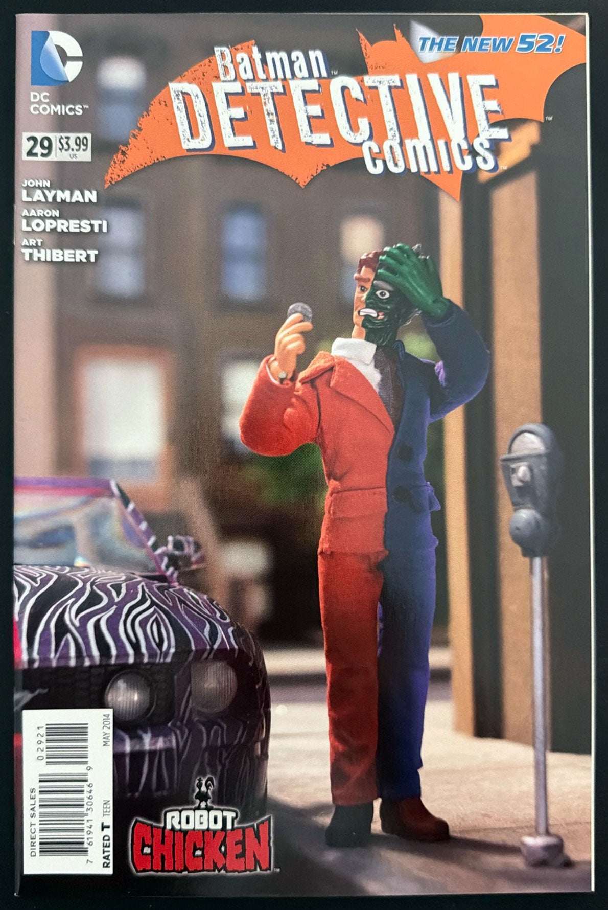 Detective Comics Vol. 2 #29 (2014) - Robot Chicken variant 