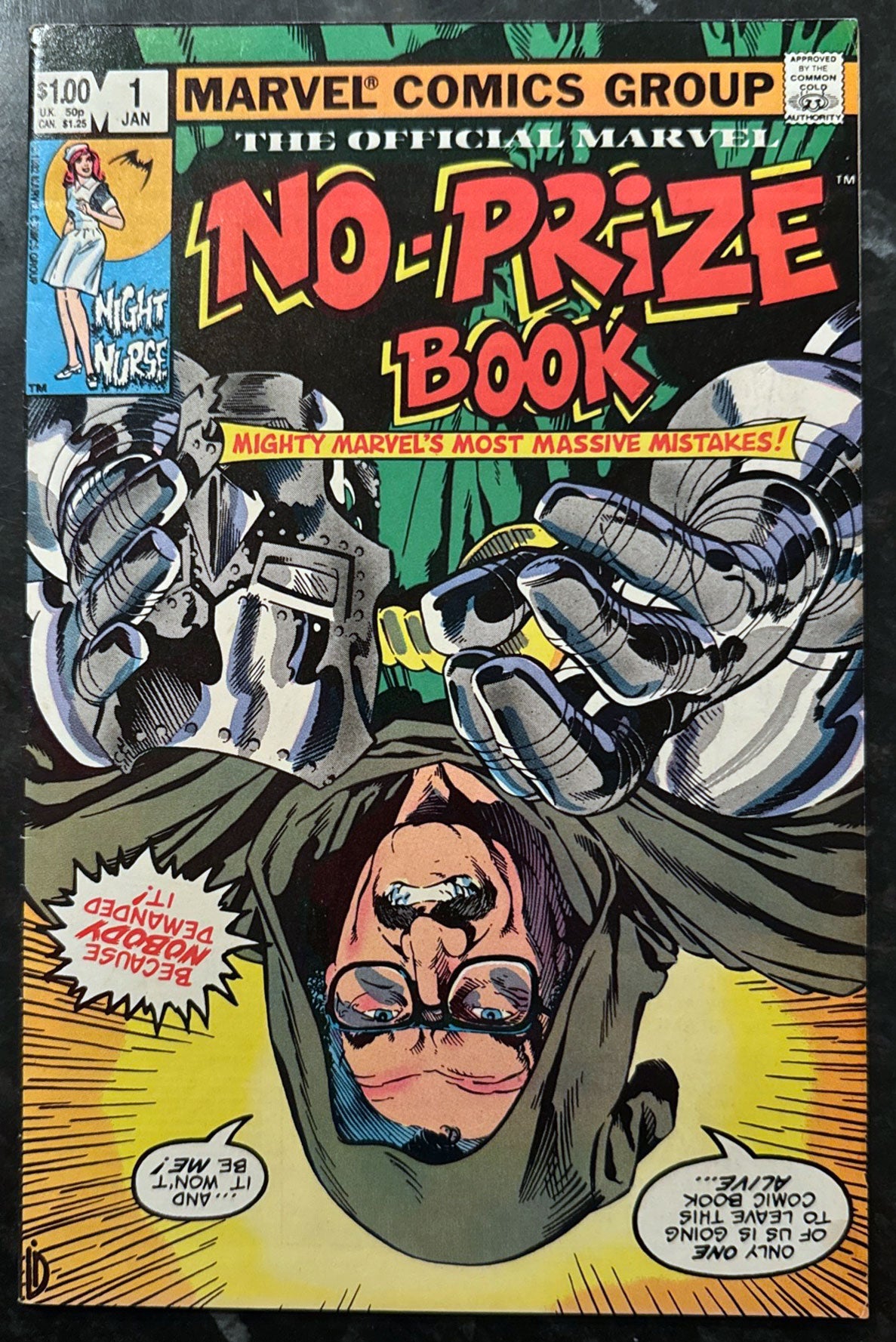 Marvel No-Prize Book Vol. 1 #1 (1983) 