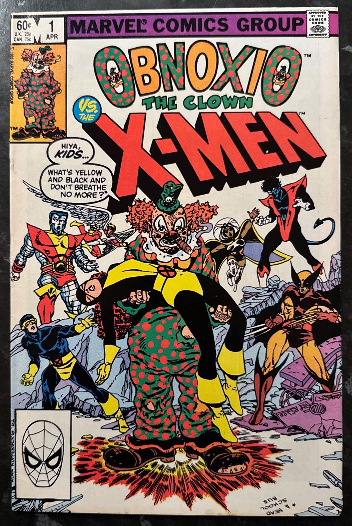 Obnoxio the Clown vs The X-Men Vol. 1 #1 (1983) 