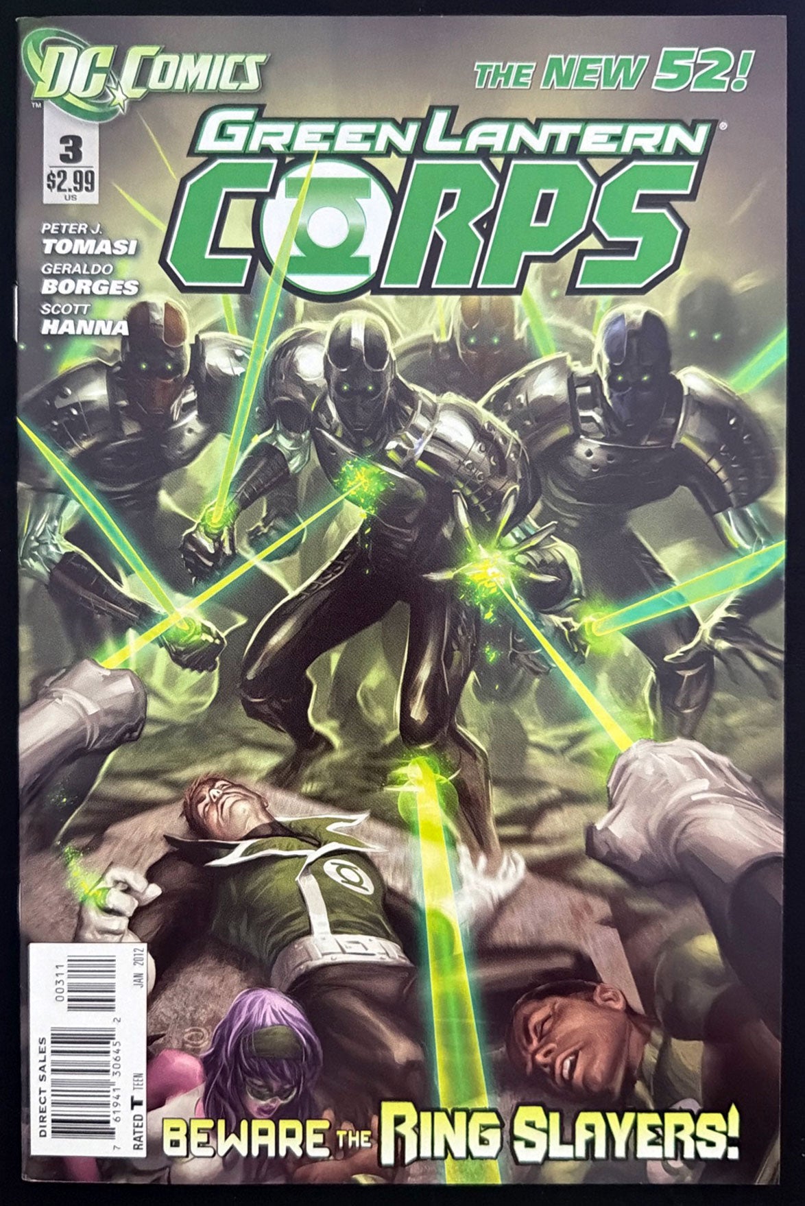 Green Lantern Corps Vol. 3 #3 (2012)  