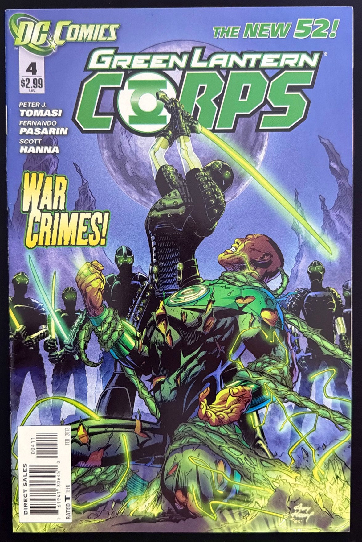 Green Lantern Corps Vol. 3 #4 (2012)  