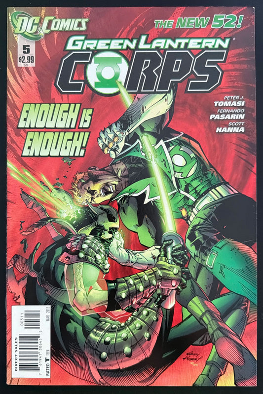 Green Lantern Corps Vol. 3 #5 (2012)  