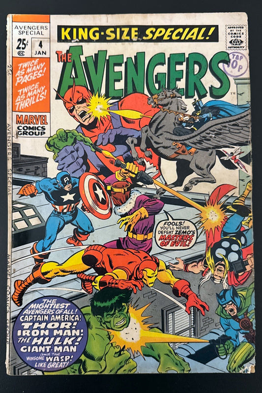 The Avengers Annual Vol. 1 #4 (1971)  