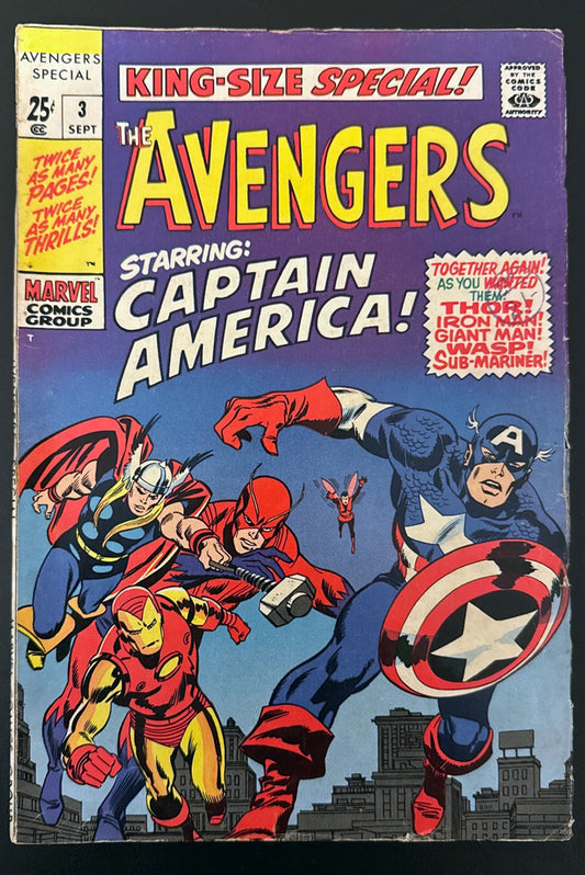 The Avengers Annual Vol. 1 #3 (1969)  