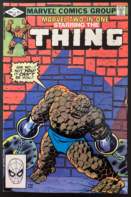 Marvel Two-in-One Vol. 1 #91 (1982)  