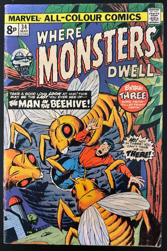 Where Monsters Dwell Vol. 1 #34 (1975)  