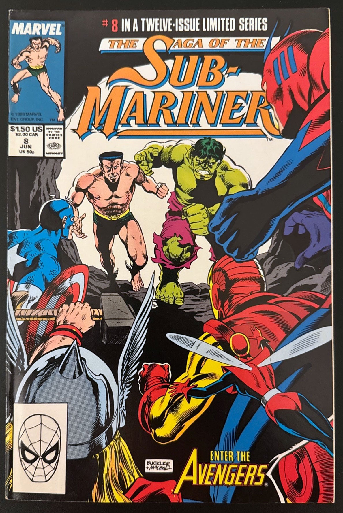 Saga of the Sub-Mariner Vol. 1 #8 (1989)  