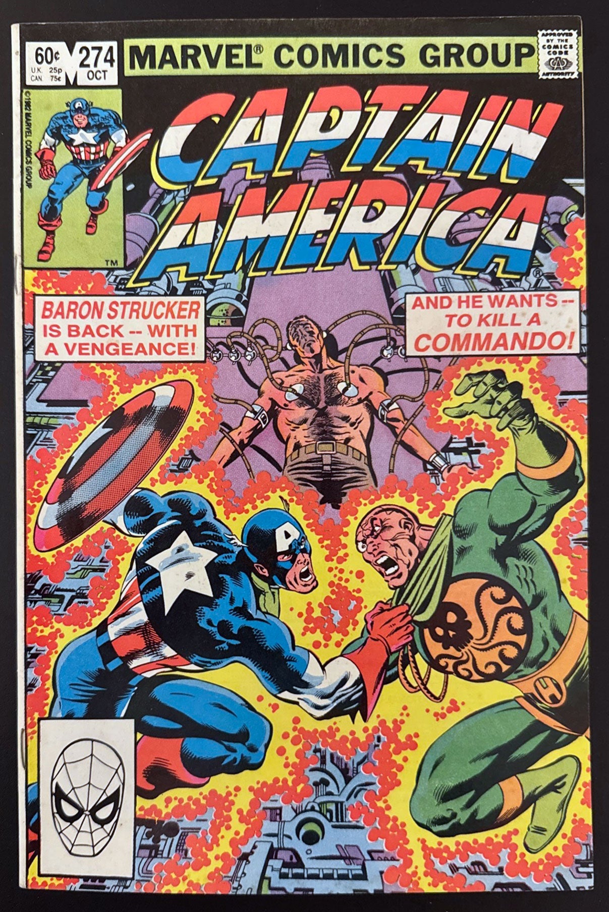 Captain America Vol. 1 #274 (1982)  