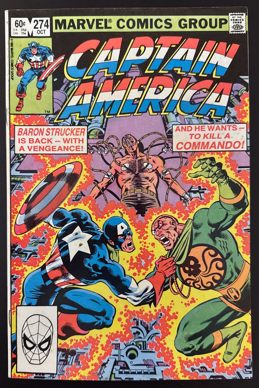 Captain America Vol. 1 #274 (1982)  