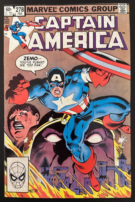 Captain America Vol. 1 #278 (1983)  