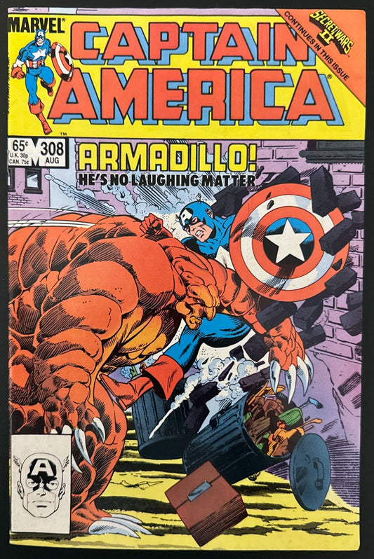 Captain America Vol. 1 #308 (1985)  
