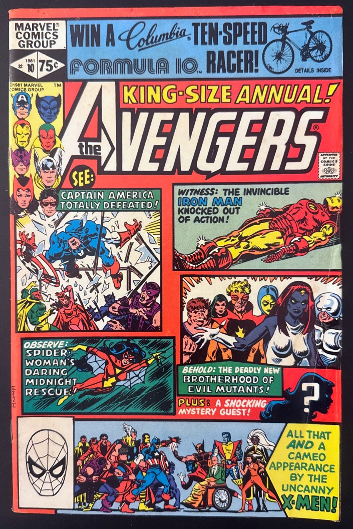 The Avengers Annual Vol. 1 #10 (1981)  - 1st appearance of Rouge