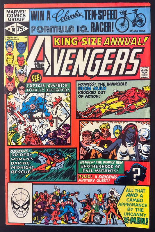 The Avengers Annual Vol. 1 #10 (1981)  - 1st appearance of Rouge