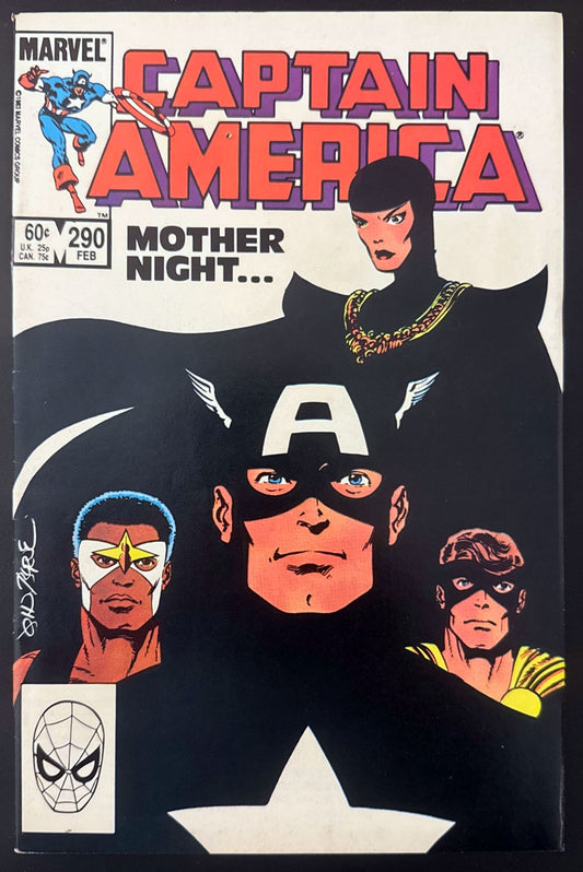 Captain America Vol. 1 #290 (1984)  - 1st appearance of Mother Superior (Sin)