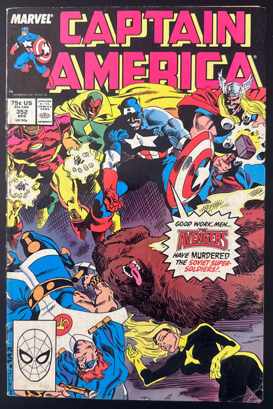 Captain America Vol. 1 #352 (1989)  