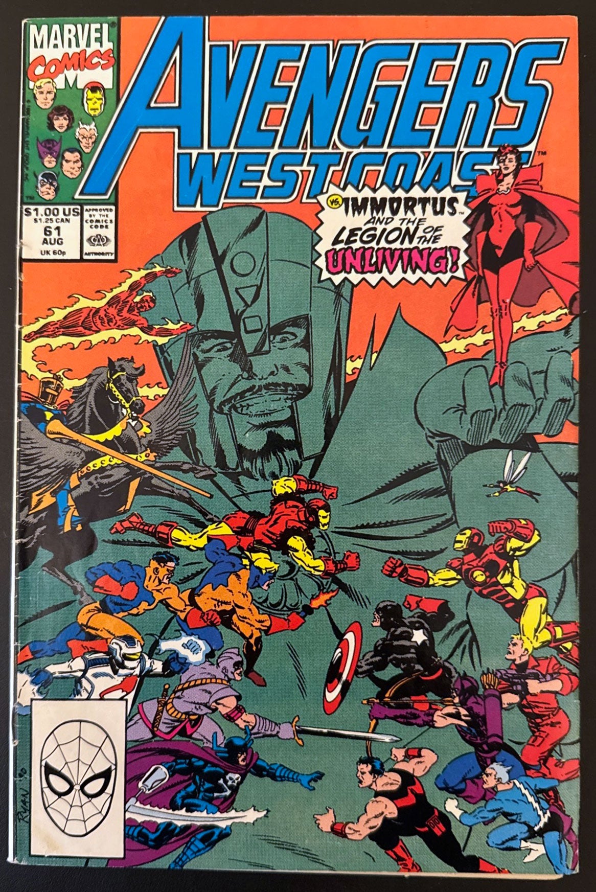 Avengers West Coast Vol. 2 #61 (1990)  