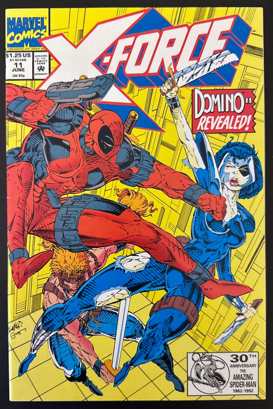X-Force Vol. 1 #11 (1992)  - 1st appearance of the real Domino