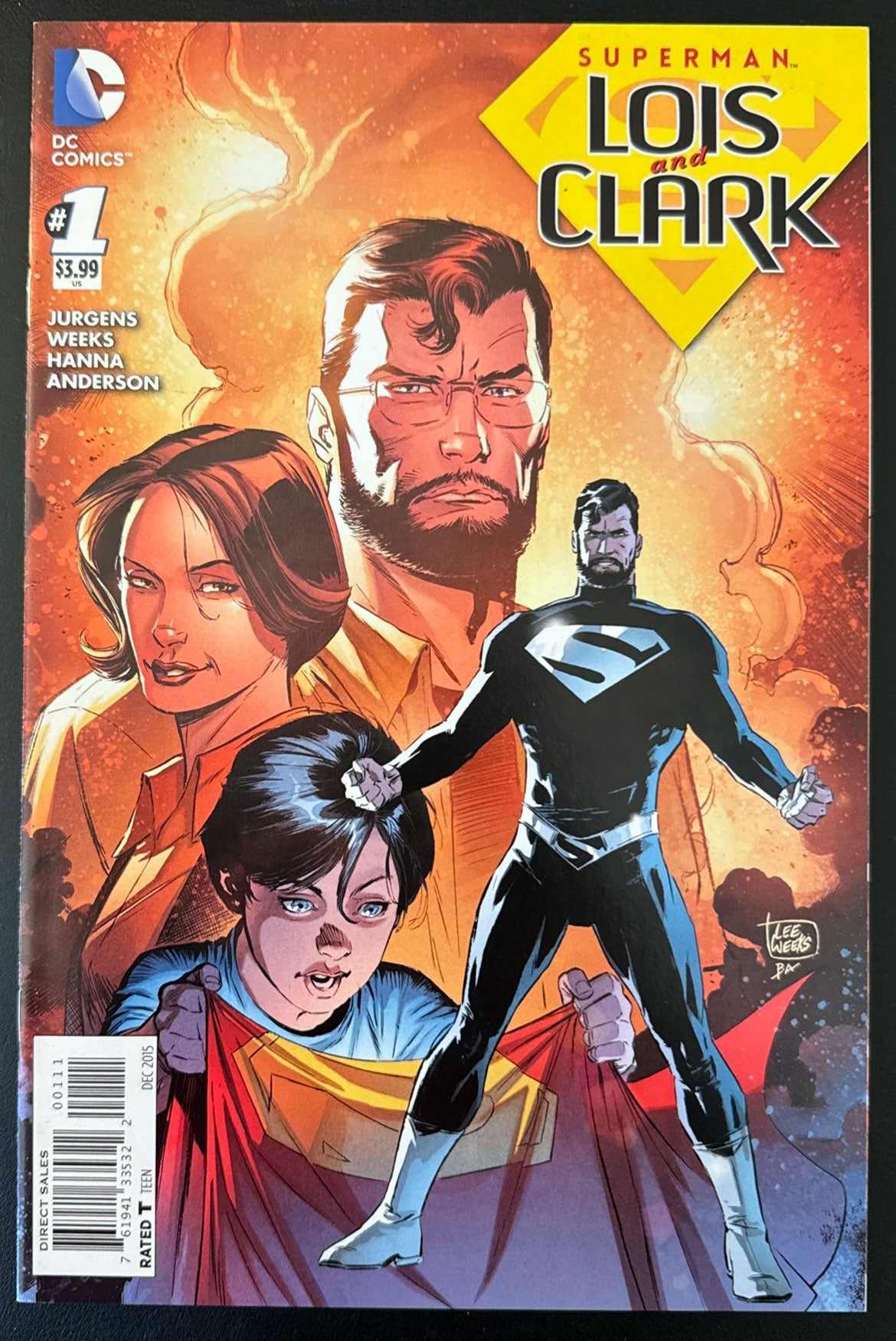 Superman: Lois and Clark Vol. 1 #1 (2015)  - 1st appearance of Jon Kent