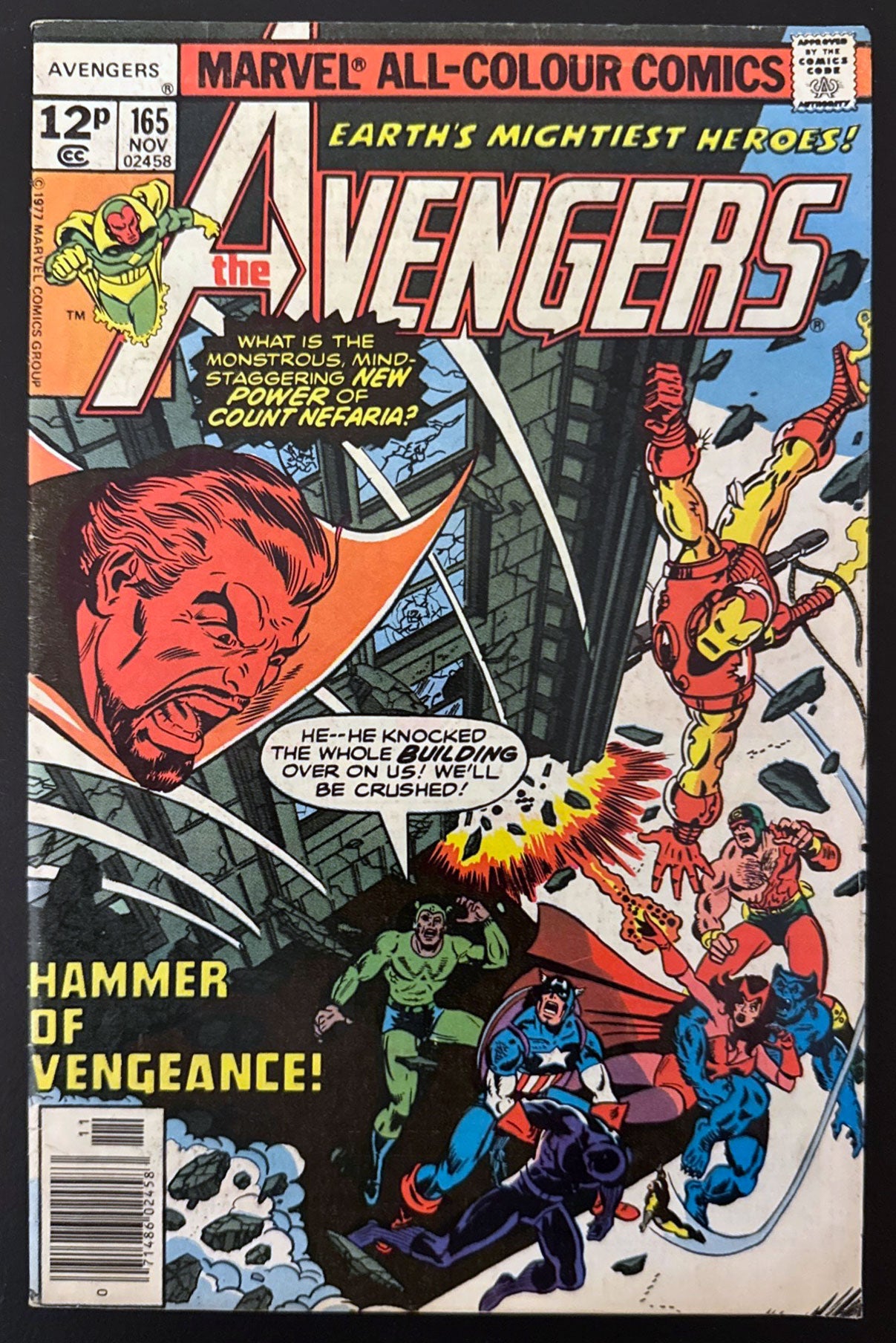 Avengers Vol. 1 #165 (1977)  