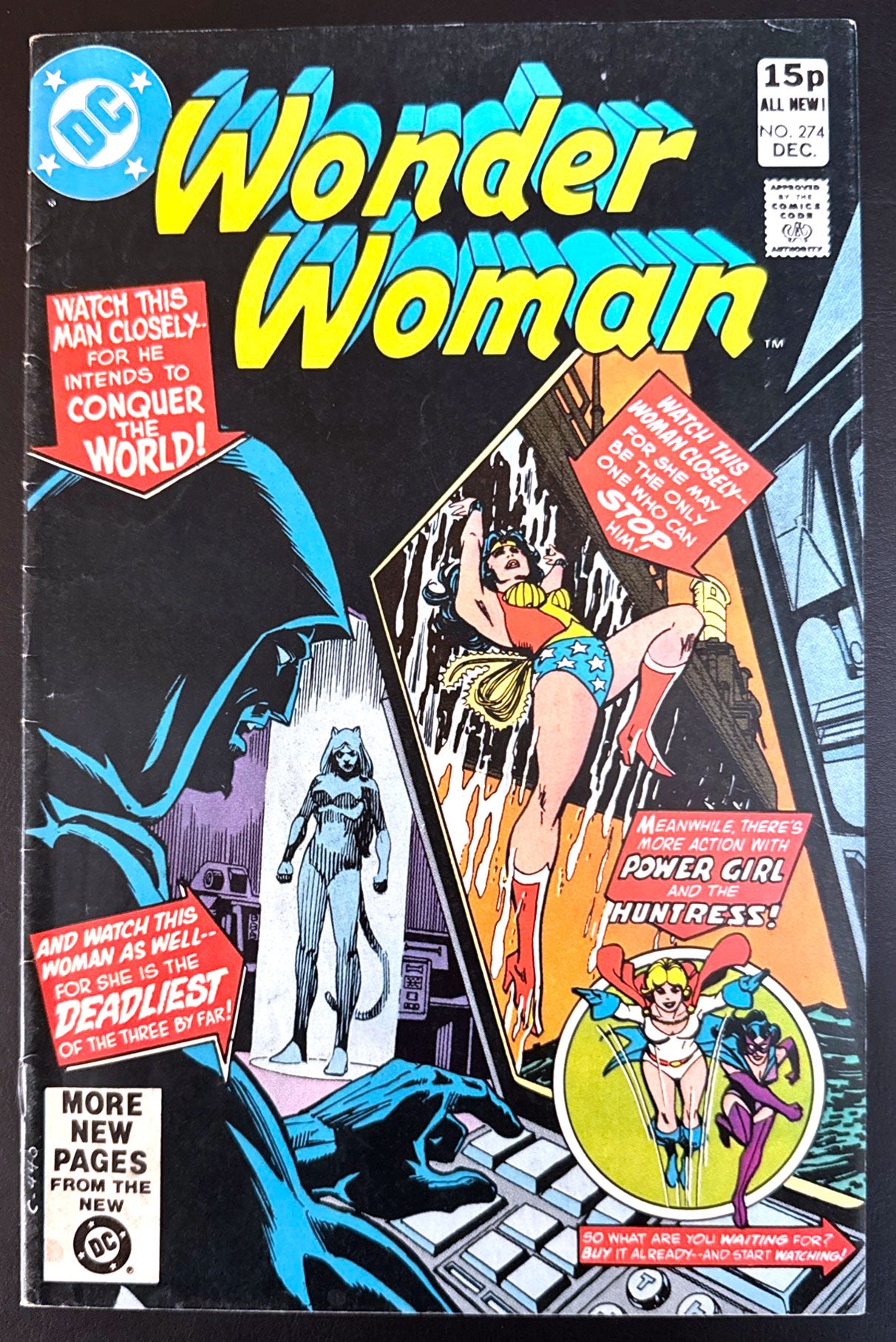 Wonder Woman Vol. 1 #274 (1980)  - 1st appearance of Cheetah (Bronze Age)