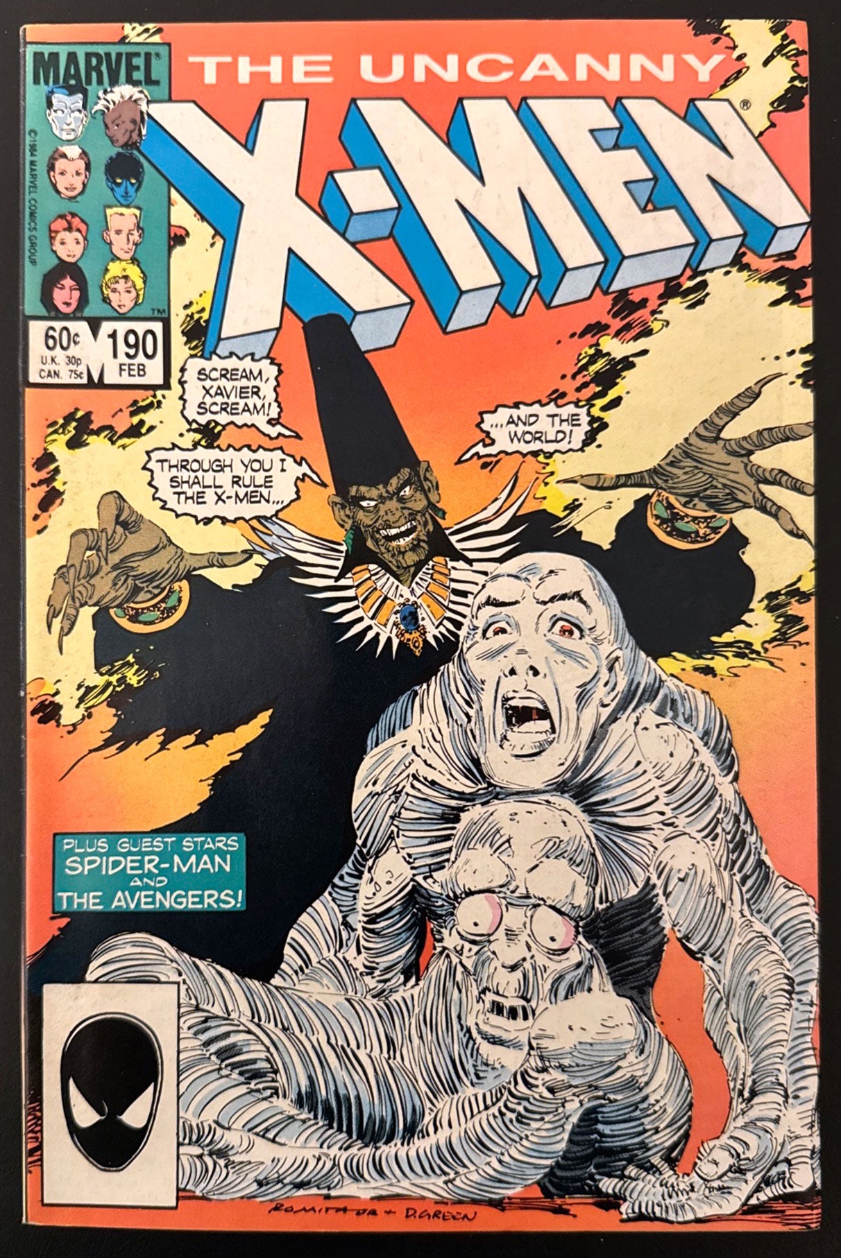 The Uncanny X-Men Vol. 1 #190 (1985)  