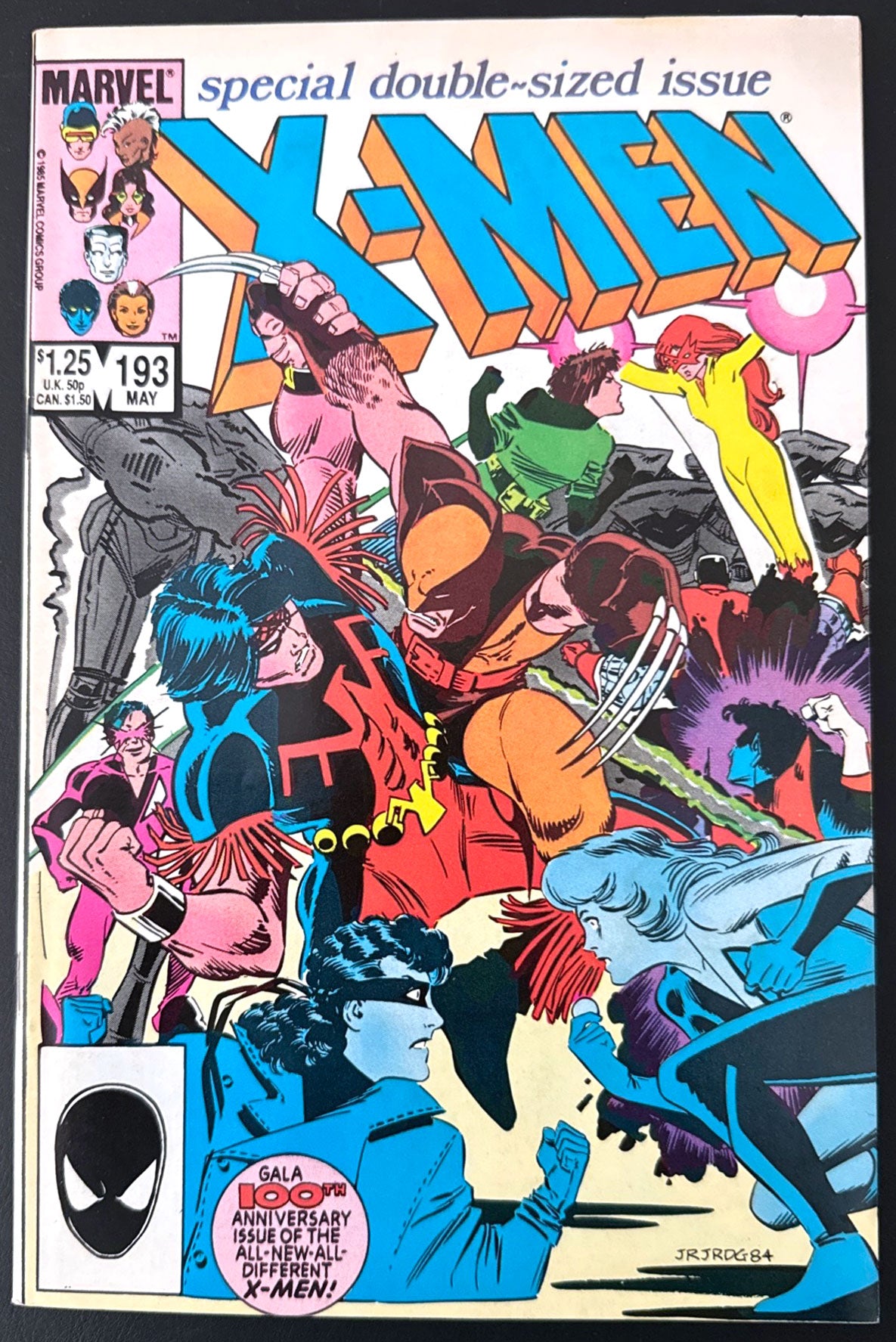 The Uncanny X-Men Vol. 1 #193 (1985)  - 1st appearance of Warpath (in costume)