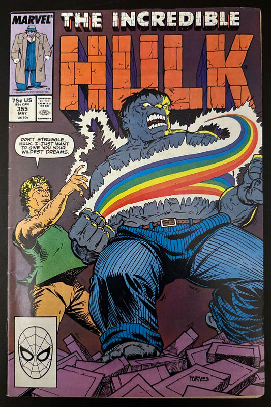 The Incredible Hulk Vol. 2 #355 (1989)  