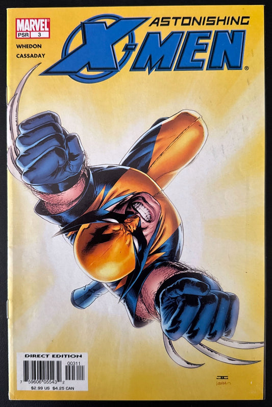 Astonishing X-Men Vol. 3 #3 (2004)  - 1st appearance of Abigail Brand (Cameo)