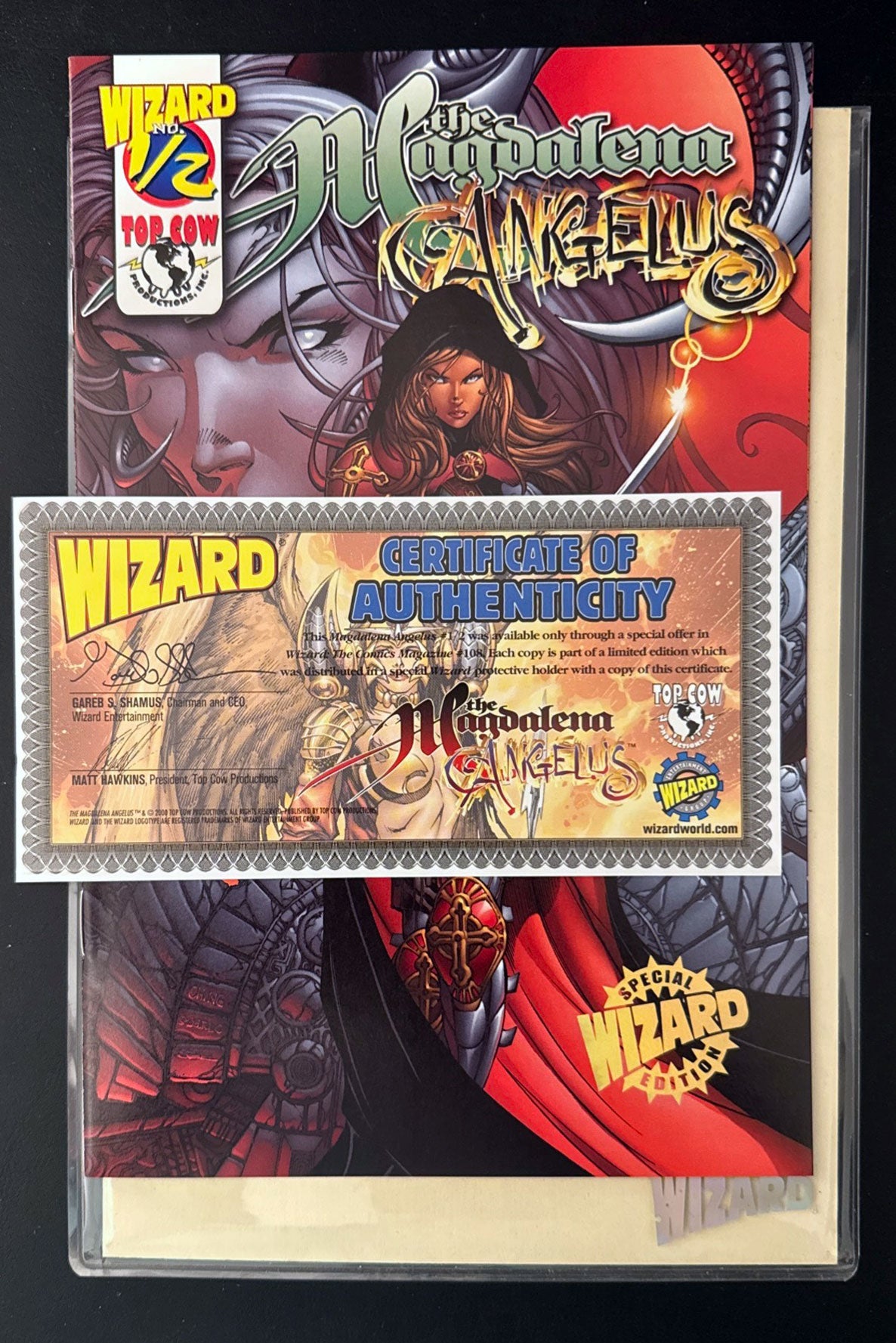 The Magdalena Angelus Vol. 1 #1/2 (2000) - with COA