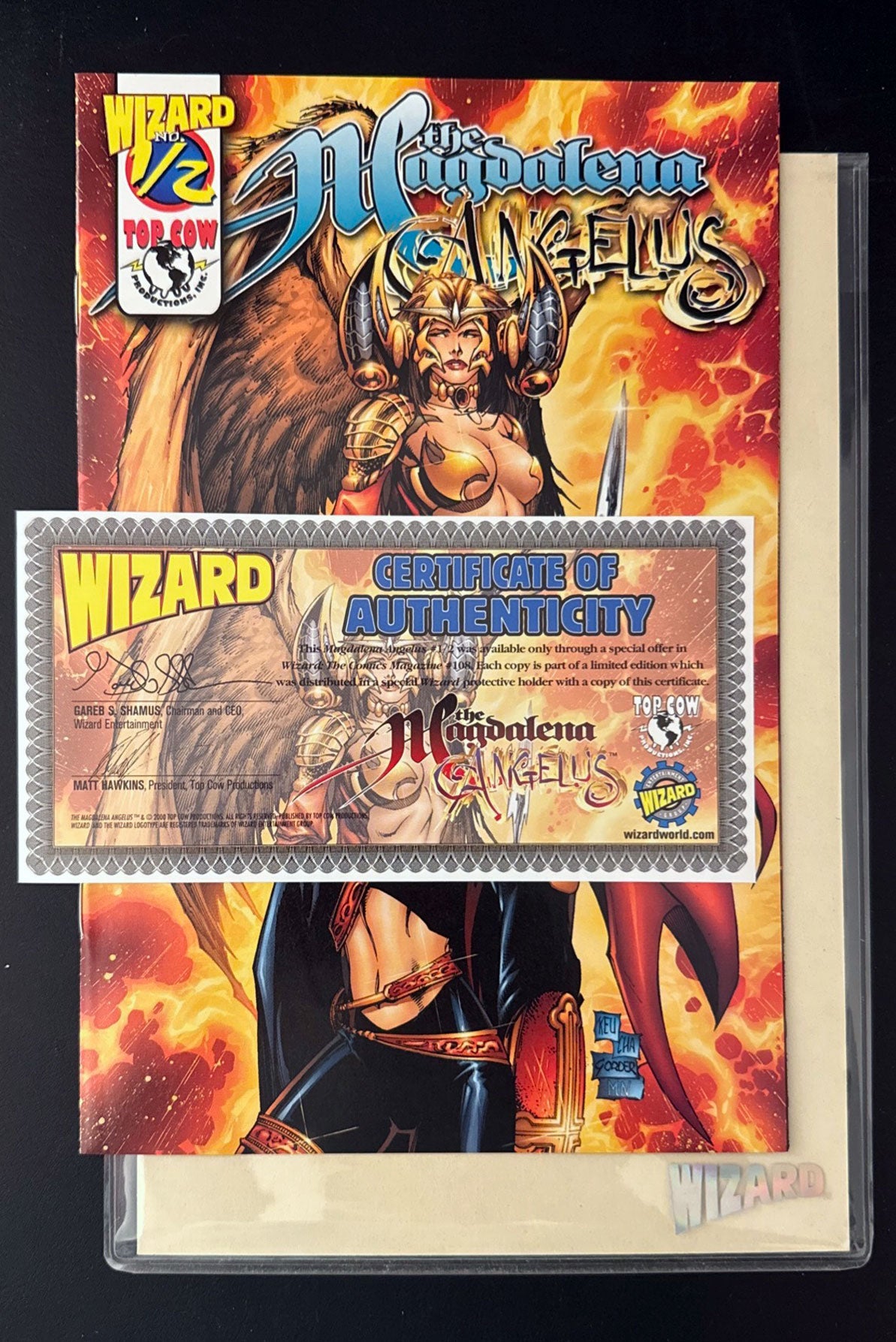The Magdalena Angelus Vol. 1 #1/2 (2000) - Variant - with COA